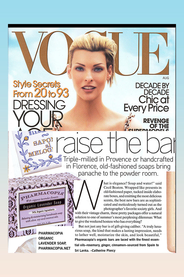 Pharmacopia in Vogue Magazine