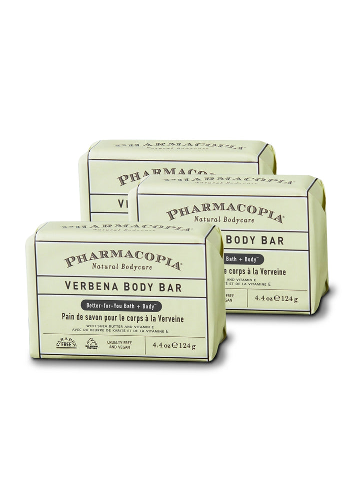 Verbena Body Bar (4.4 oz)  - 3 Soap Bundle (13.2 oz total)