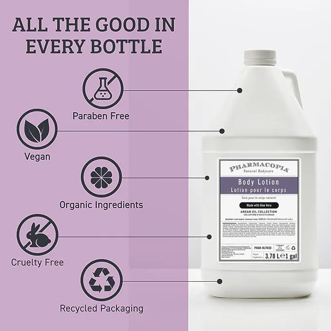 Pharmacopia Argan Oil Body Lotion Refill Paraben Free and  Vegan- Hyatt Hotels Collection