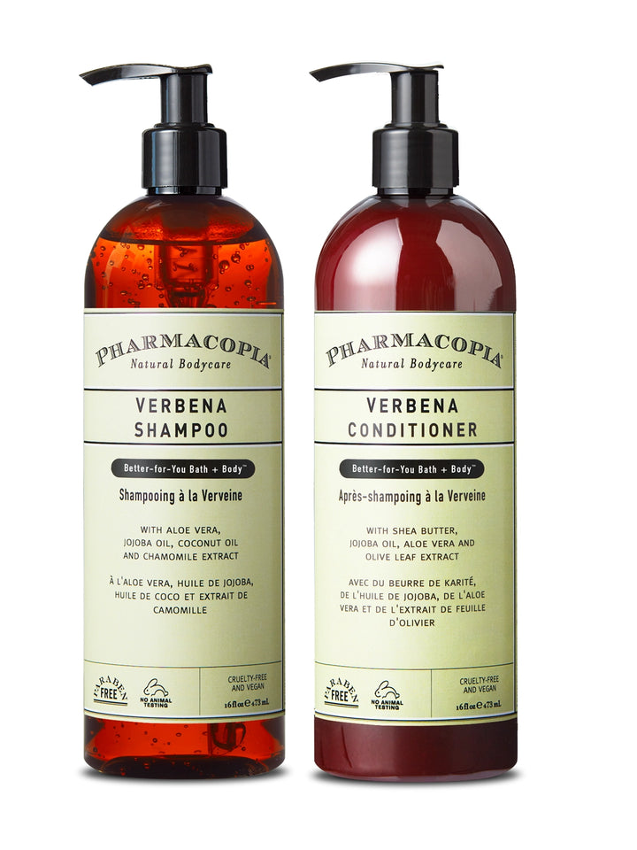 Verbena Shampoo and Conditioner Bundle (32 oz total)