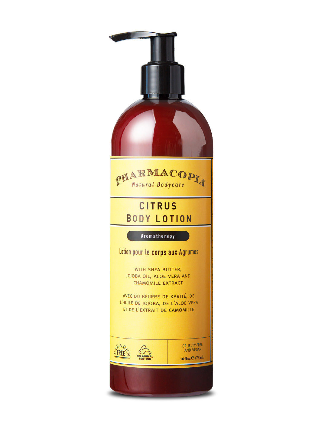 Organic, All Natural Body Lotion - Pharmacopia Natural Bodycare