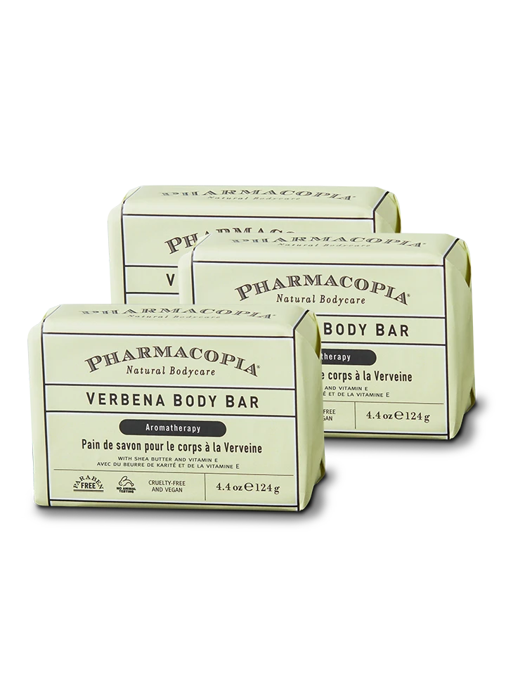 Verbena Body Bar 4.4oz - 3 Soap Bundle